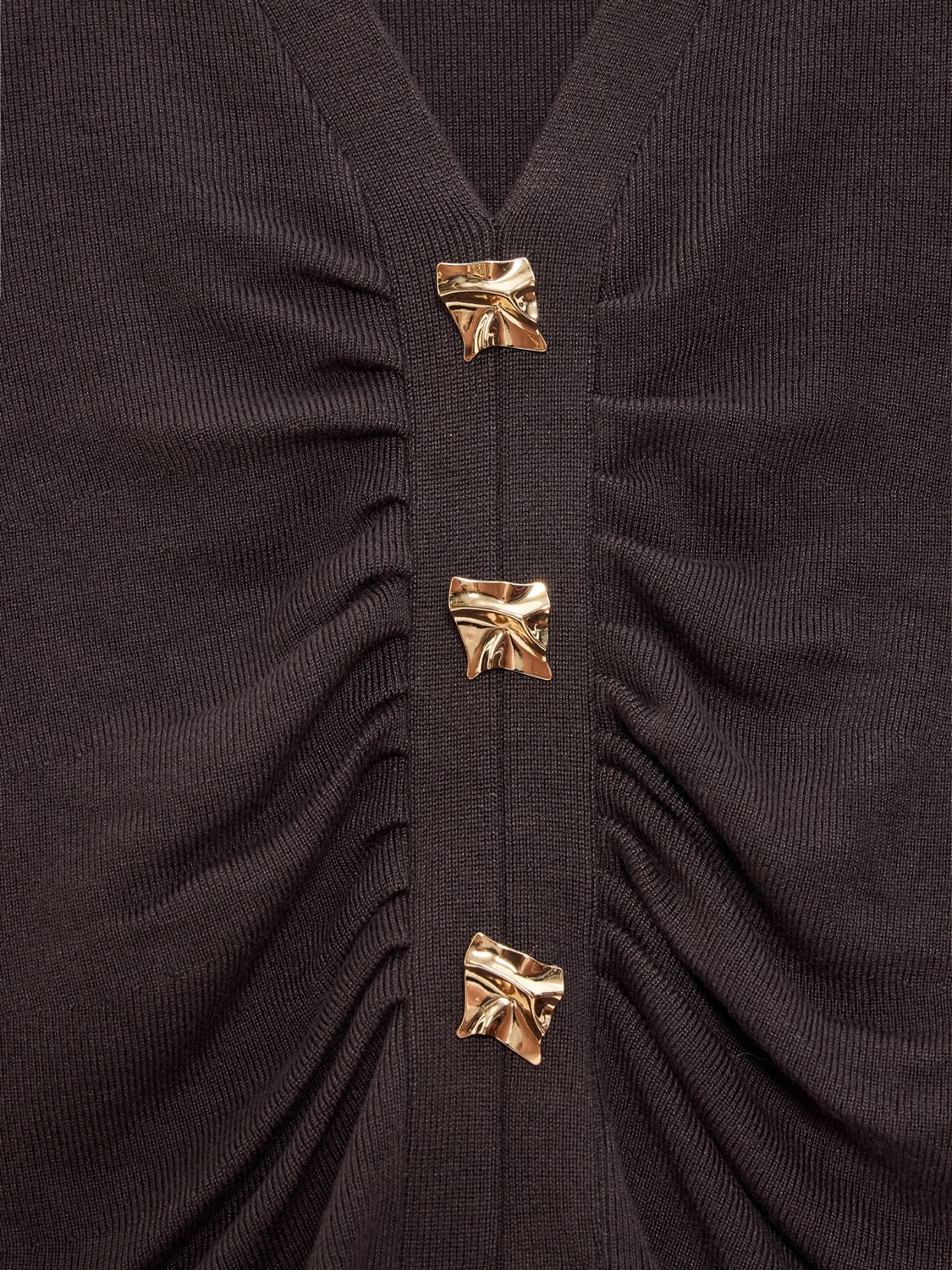 Fitted Button Cardigan