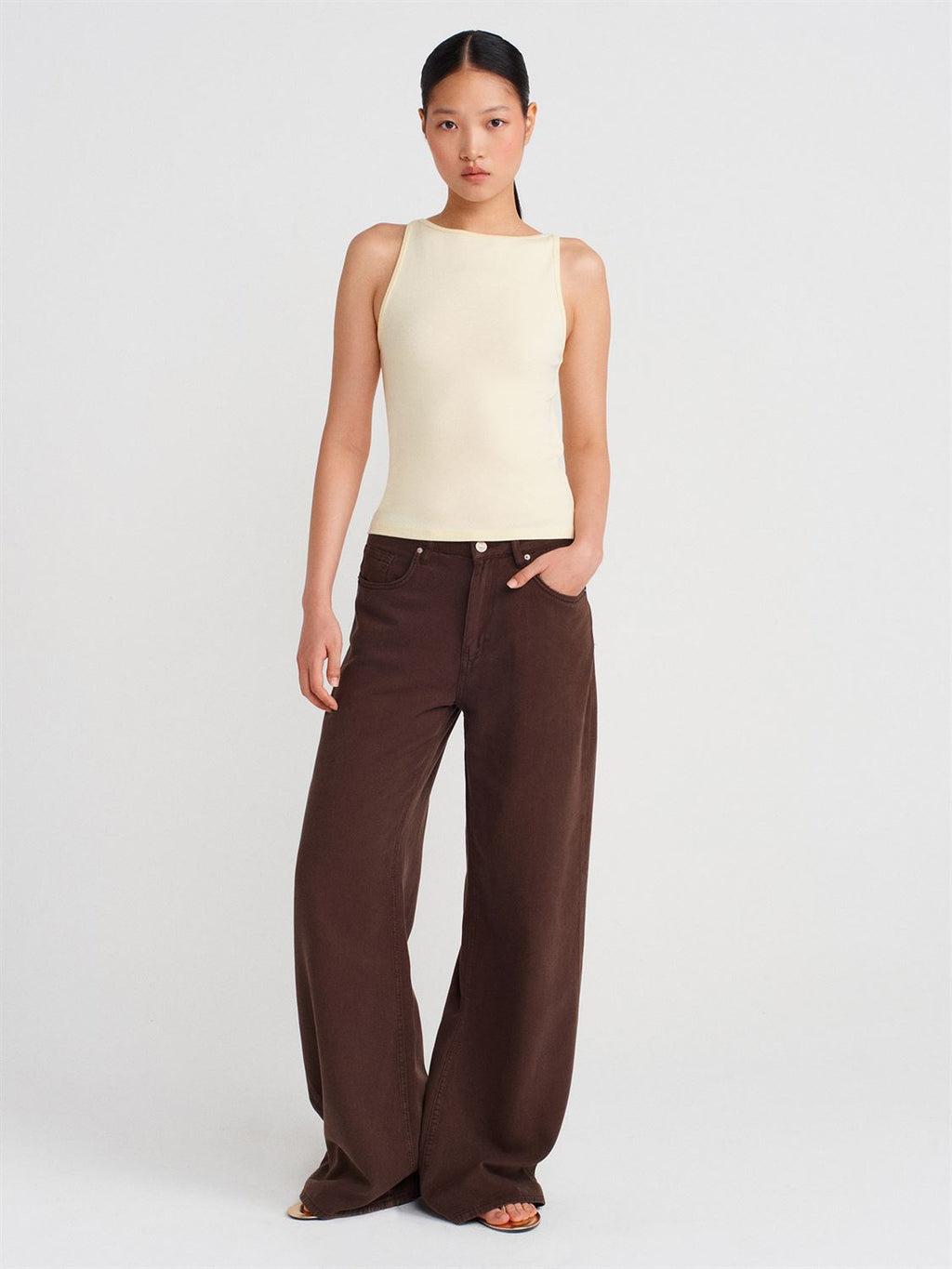 Boat Neck Top