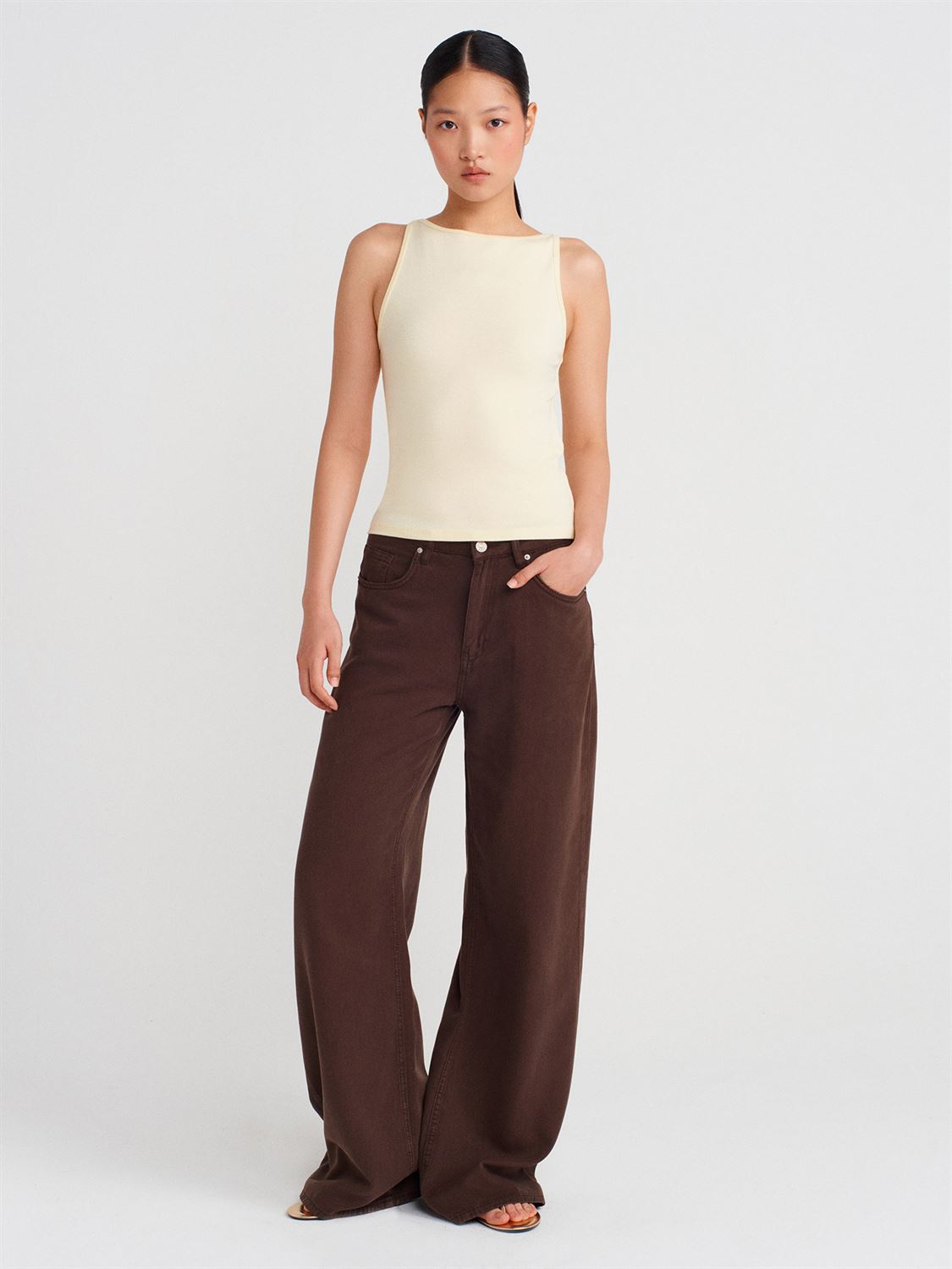 Boat Neck Top