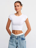 Round Neck Crop Top