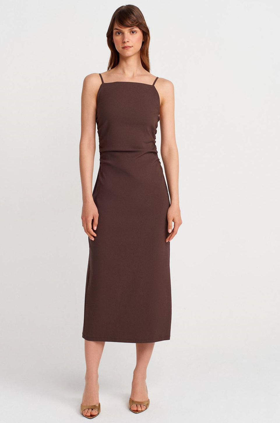 Fitted Midi Dress
