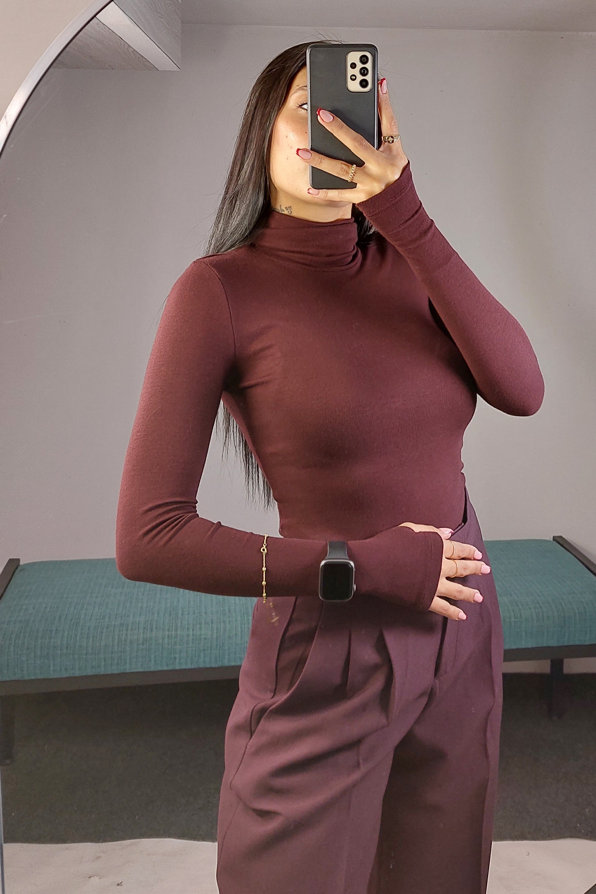 Fitted Turtleneck
