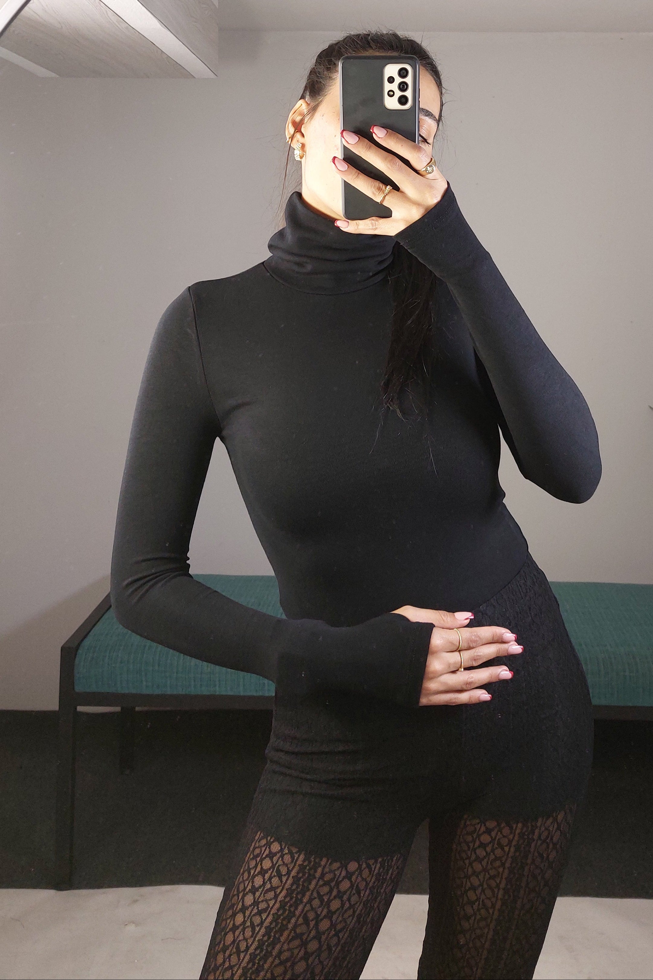 Fitted Turtleneck