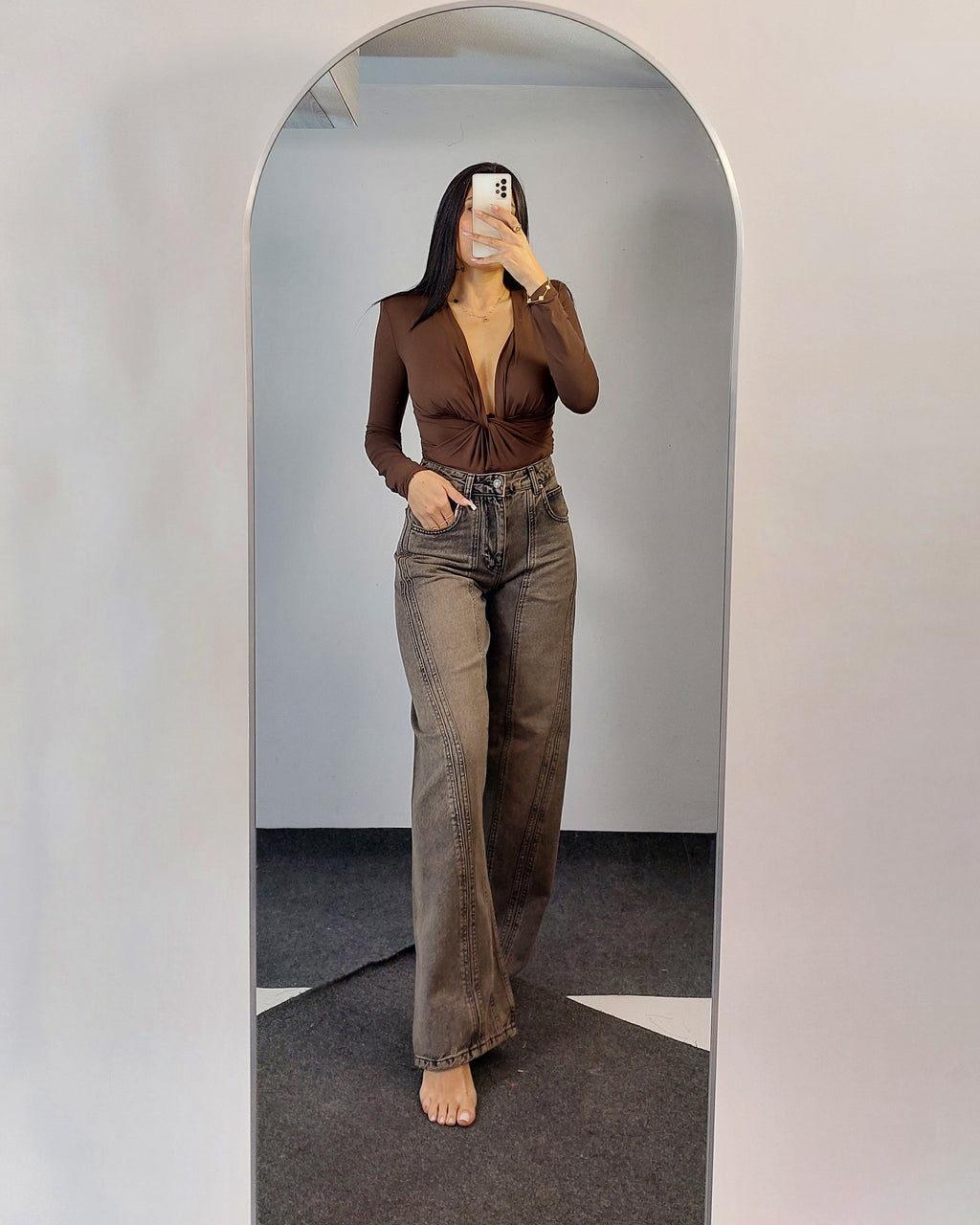 Classic Straight-Leg Jeans