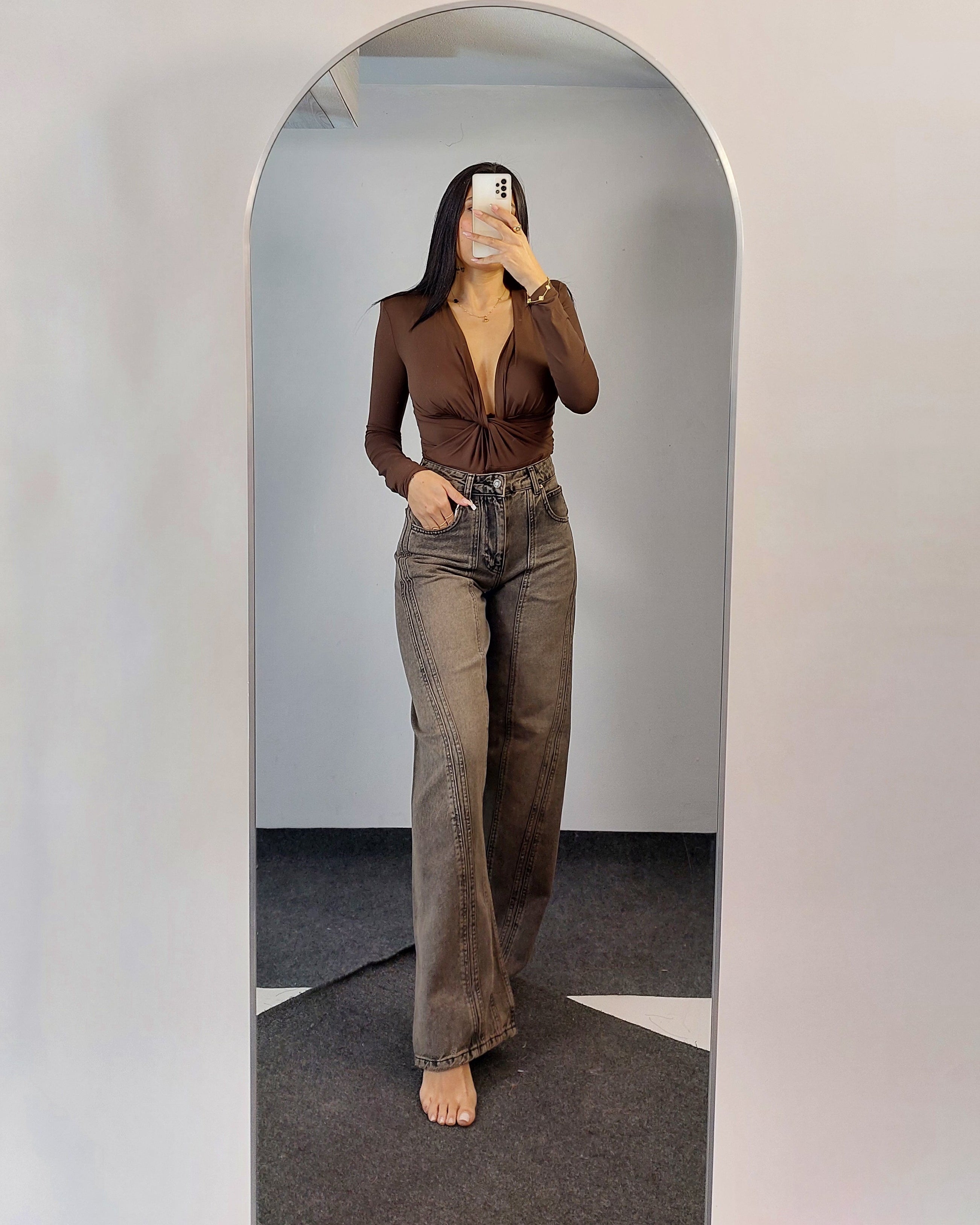 Classic Straight-Leg Jeans