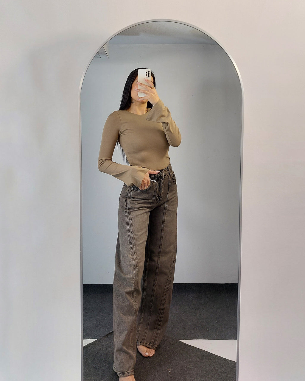 Classic Straight-Leg Jeans