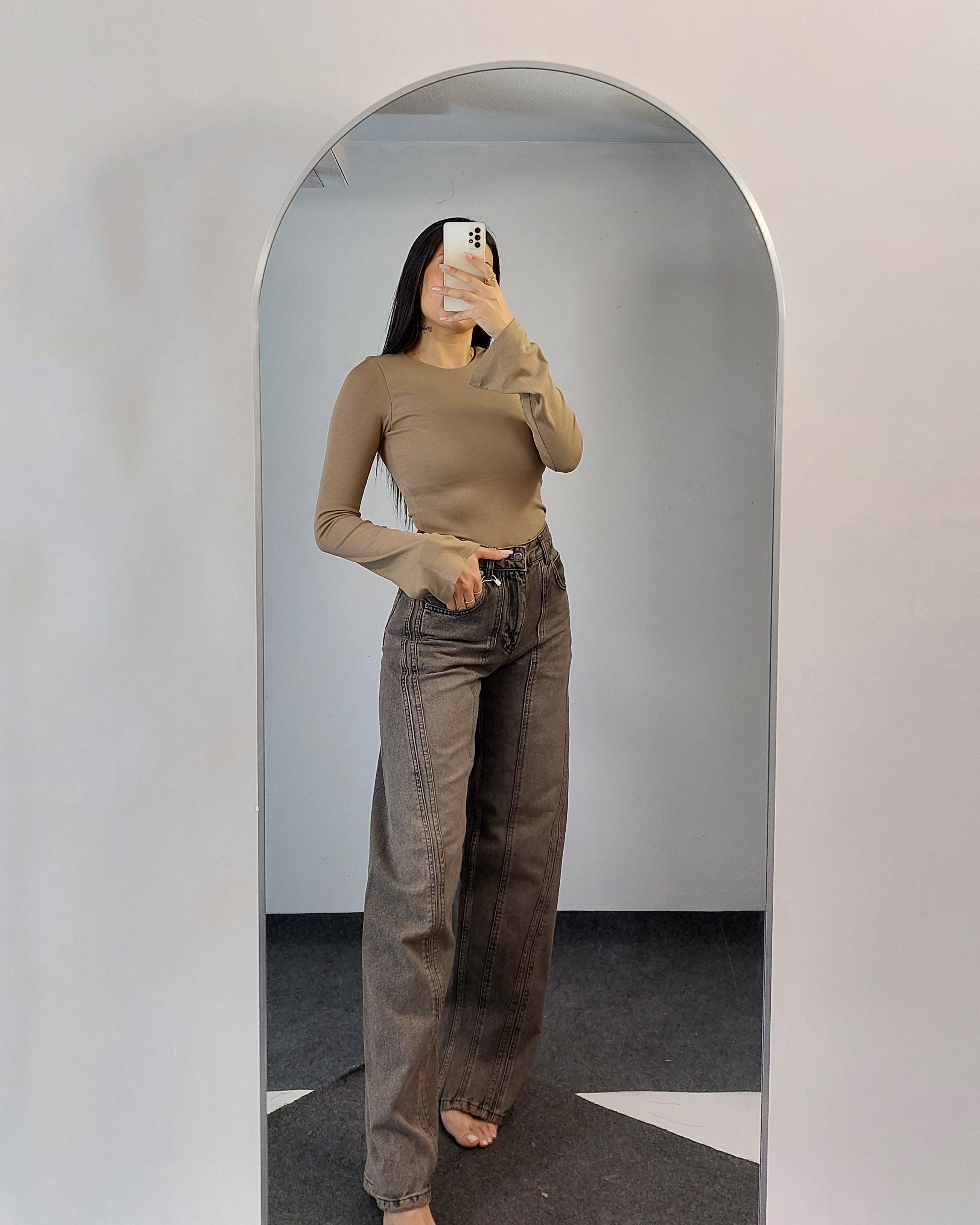 Classic Straight-Leg Jeans