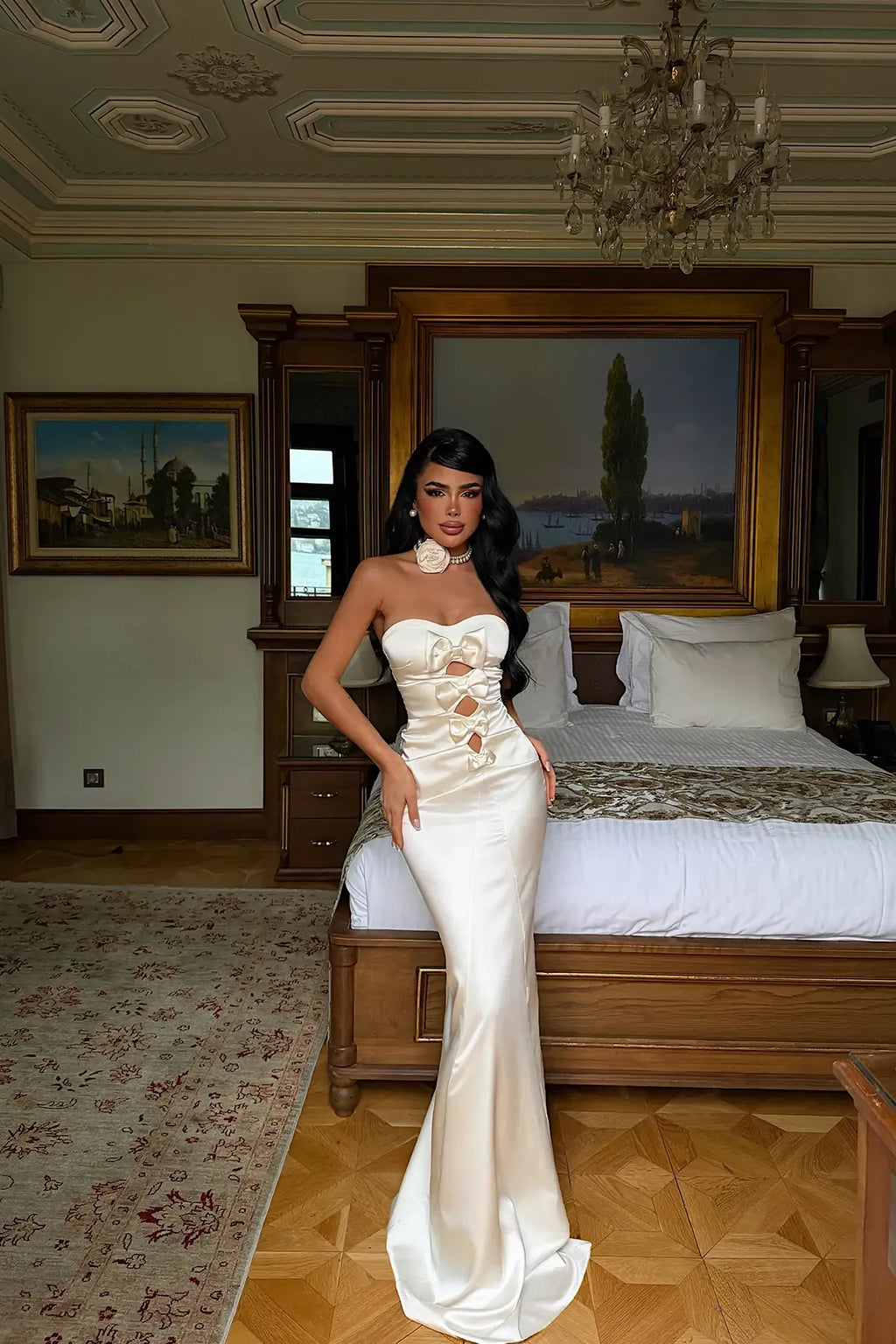 Dress With Bow Detail