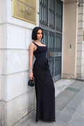 Draped Maxi Dress