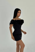 Ruffle Mini Dress