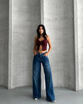 Mid-Rise Baggy Jeans