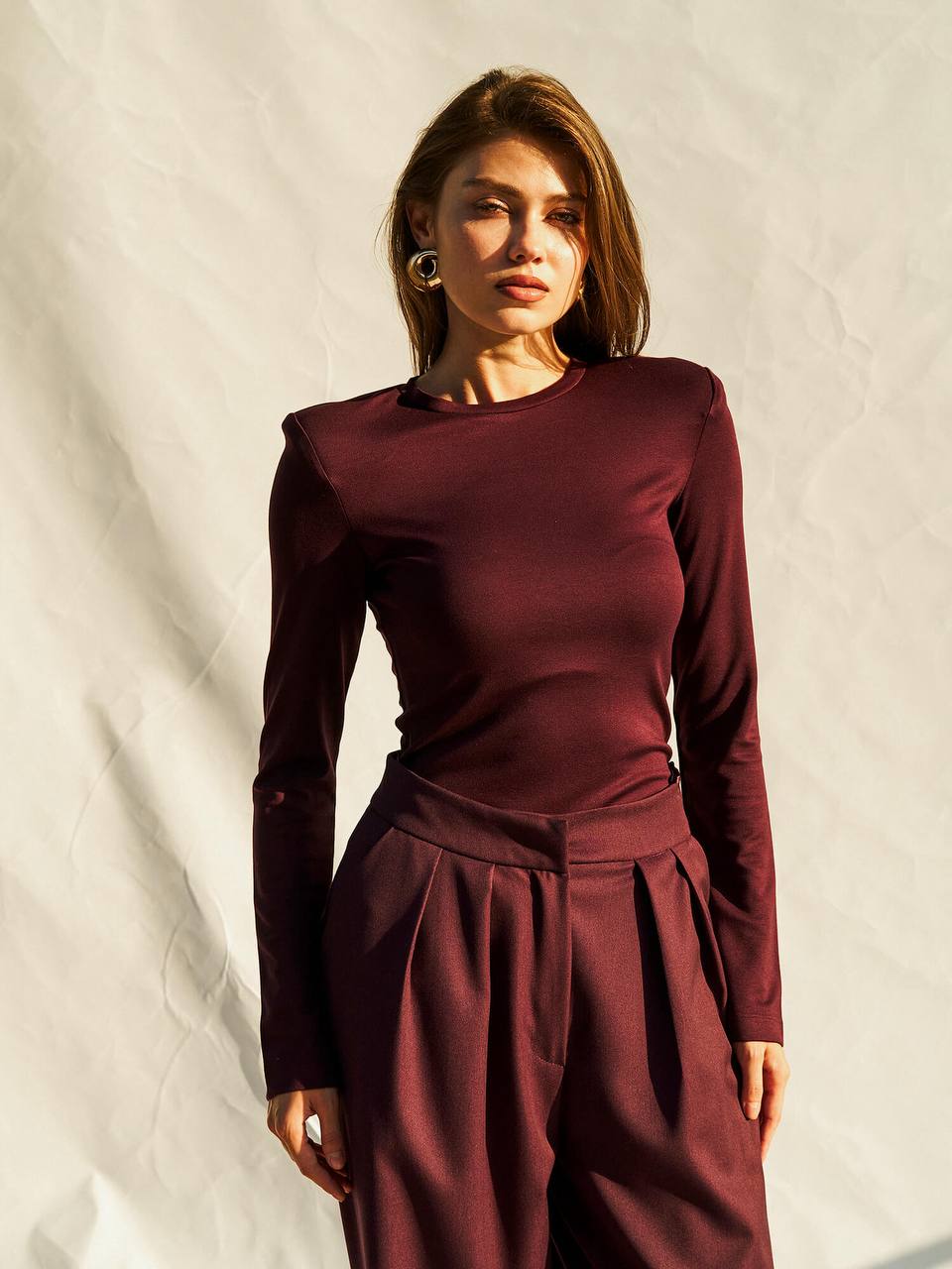 Shoulder-Pad Bodysuit