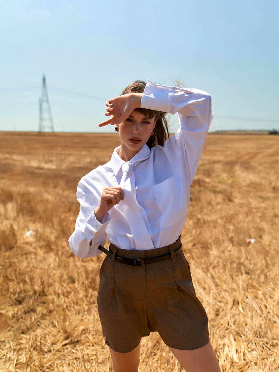 High-Waisted Tailord Short