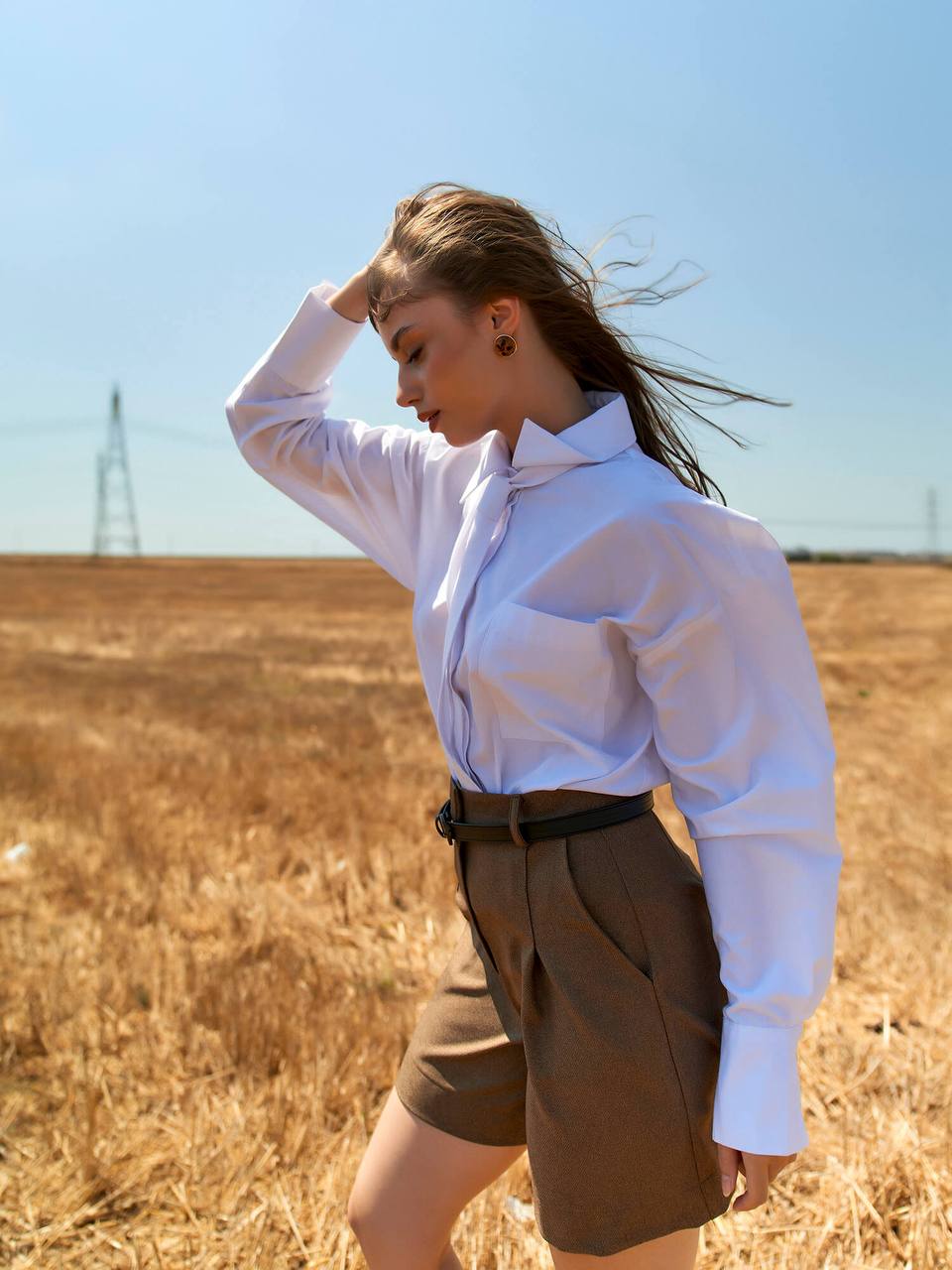 High-Waisted Tailord Short