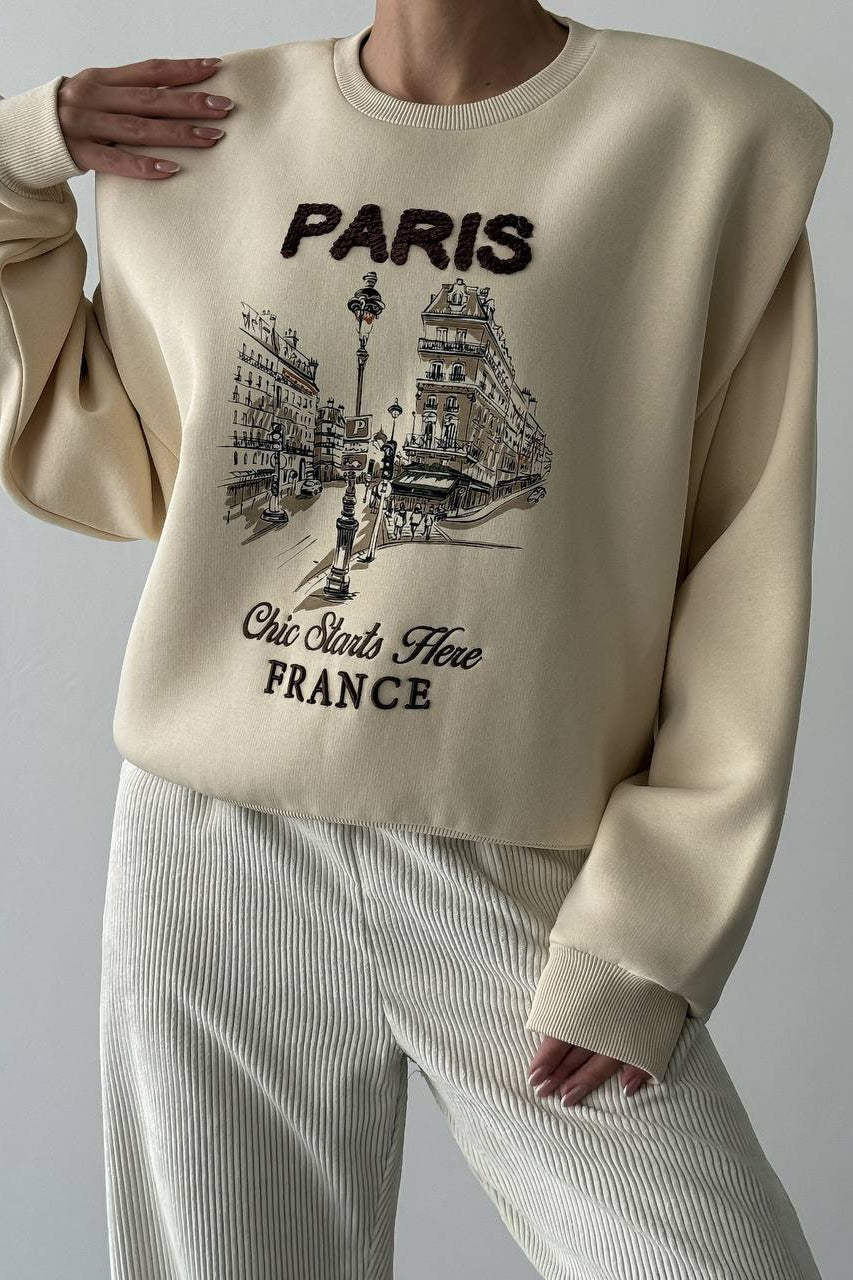Paris Graphic Sweatshirt