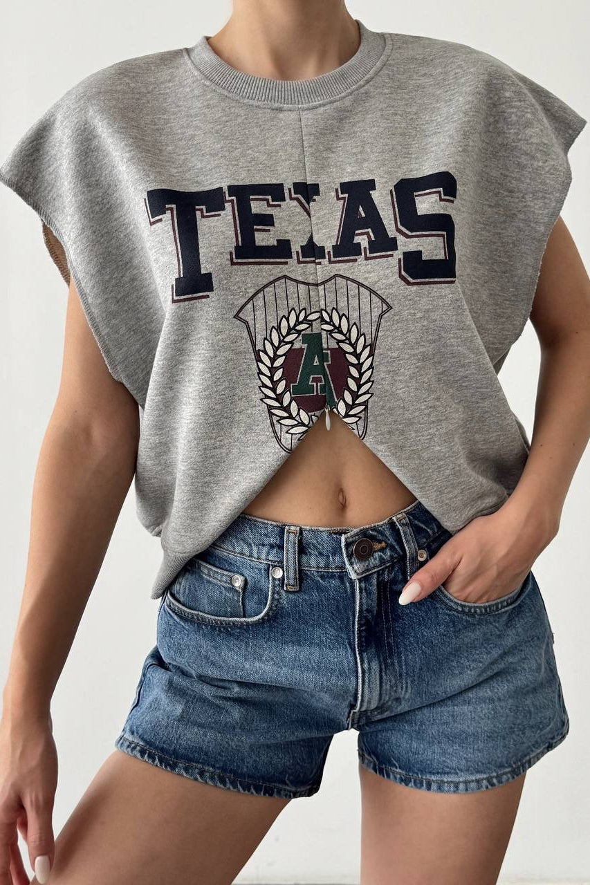 Sleeveless Sweatshirt