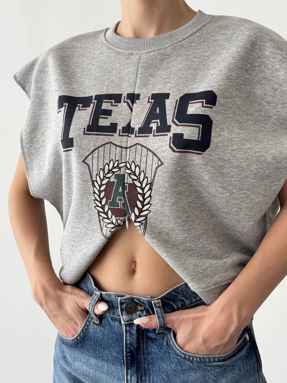 Sleeveless Sweatshirt