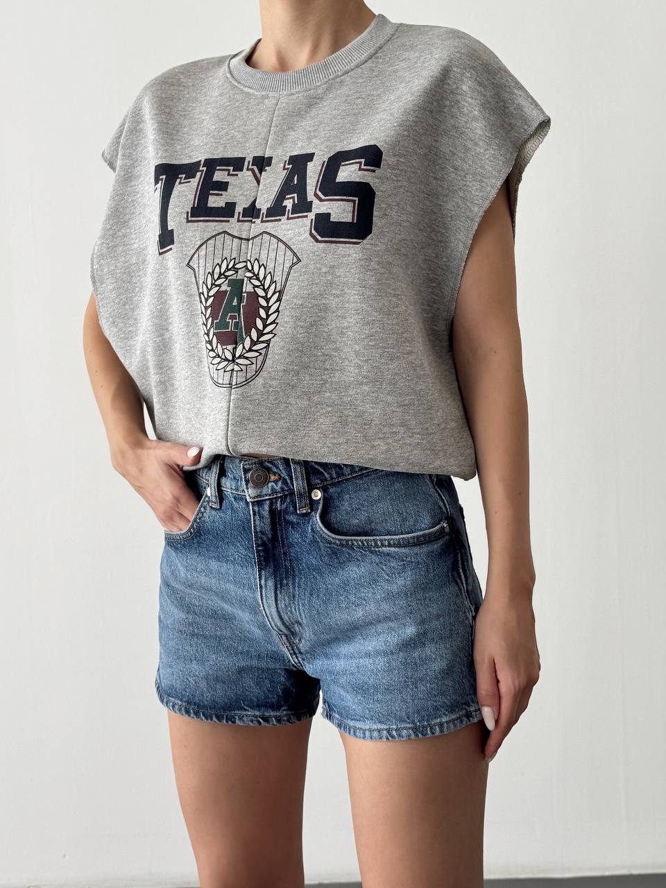 Sleeveless Sweatshirt