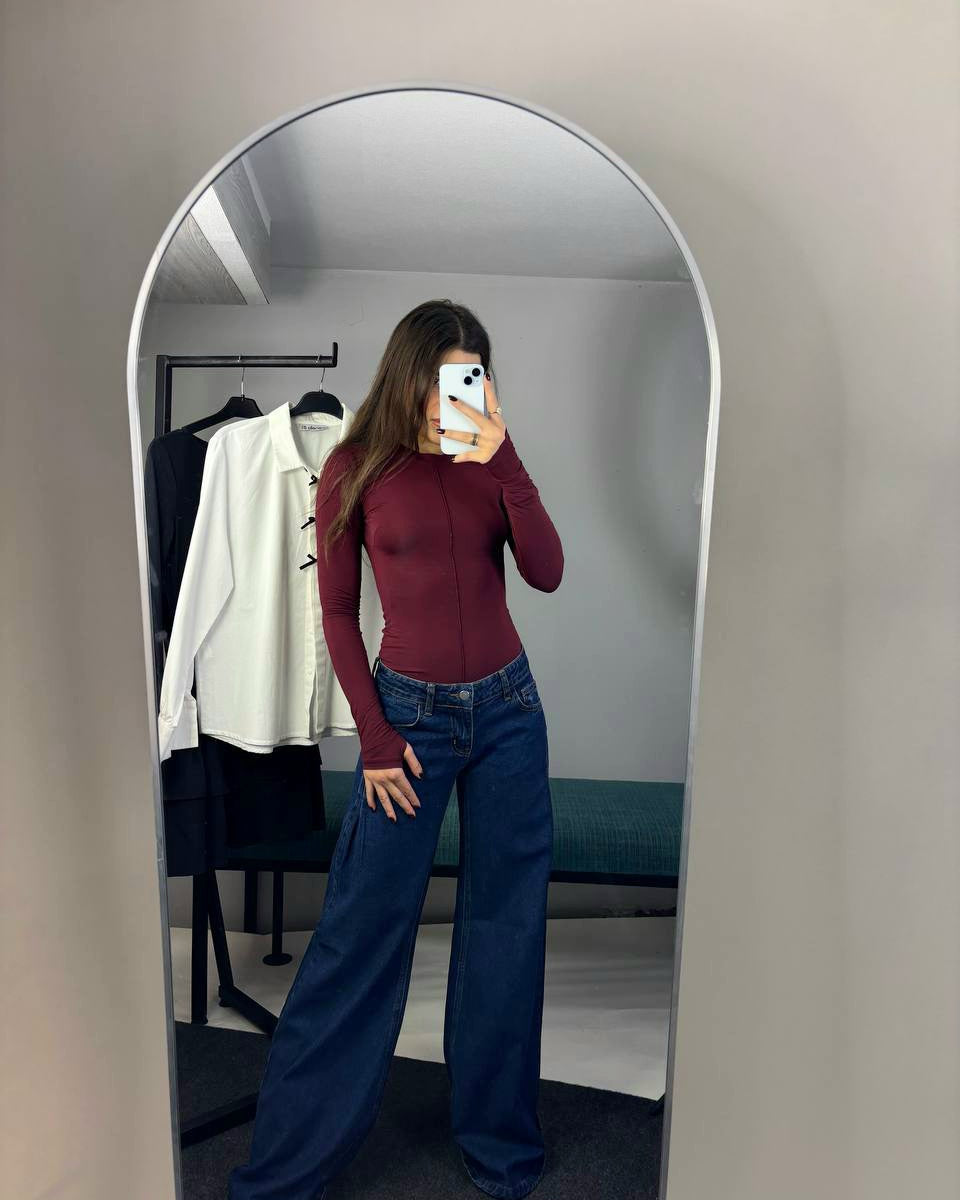 Super wide-leg Jeans