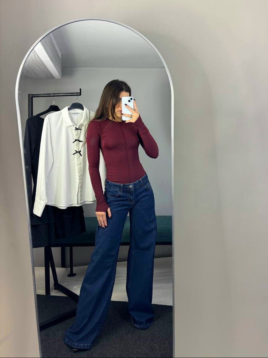 Super wide-leg Jeans