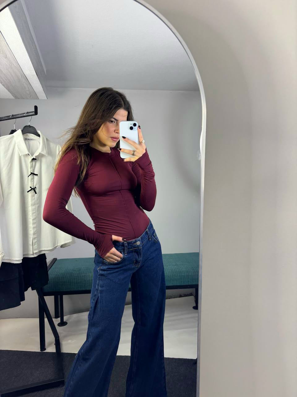 Super wide-leg Jeans