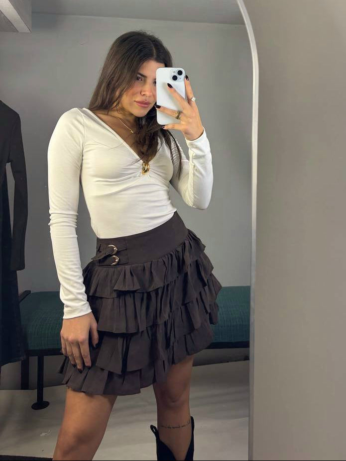 Ring Detail Bodysuit