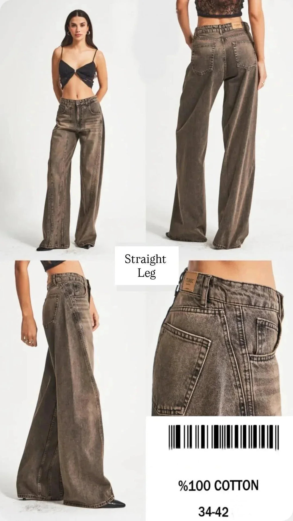 Classic Straight-Leg Jeans