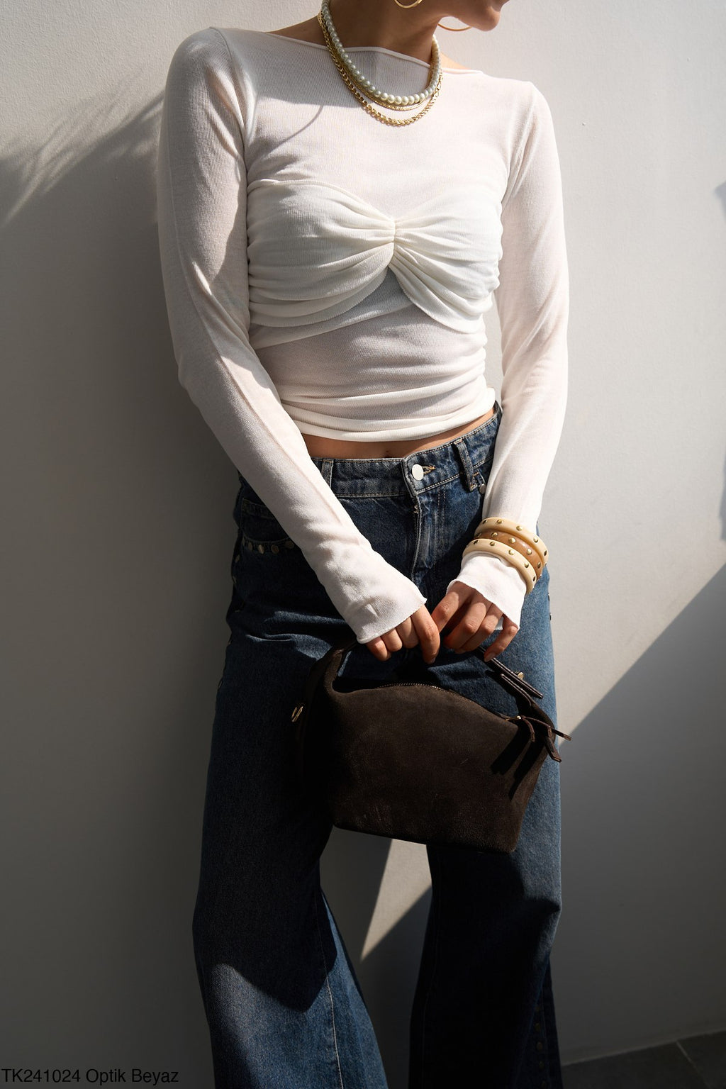 Long Sleeve Knit Top