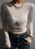 Long Sleeve Knit Top