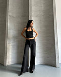 Mid-Rise Straight Jeans