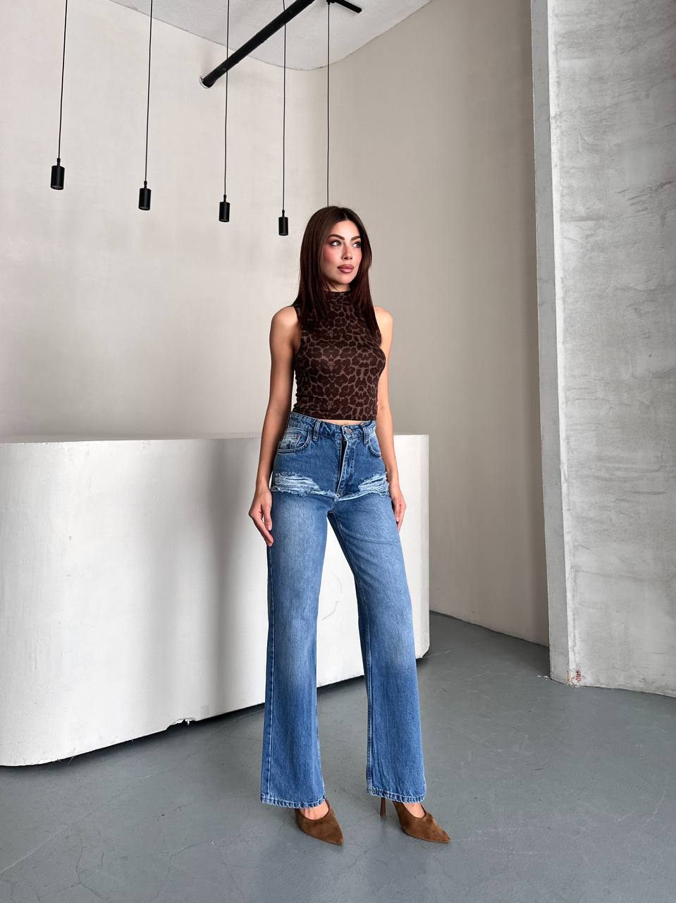 Straight Leg Jeans
