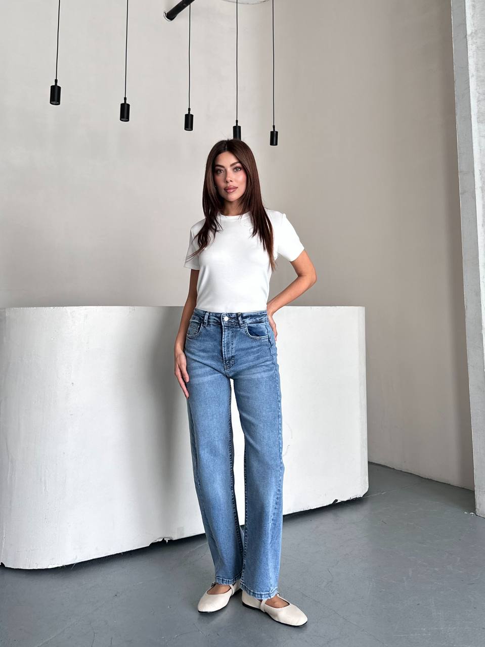 Straight Leg Jeans