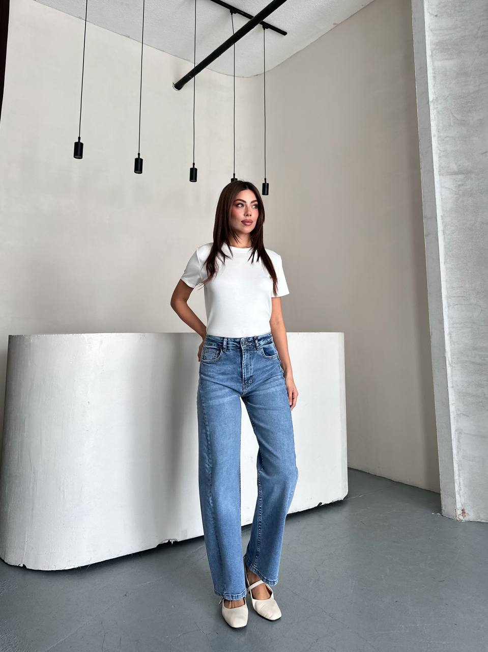 Straight Leg Jeans