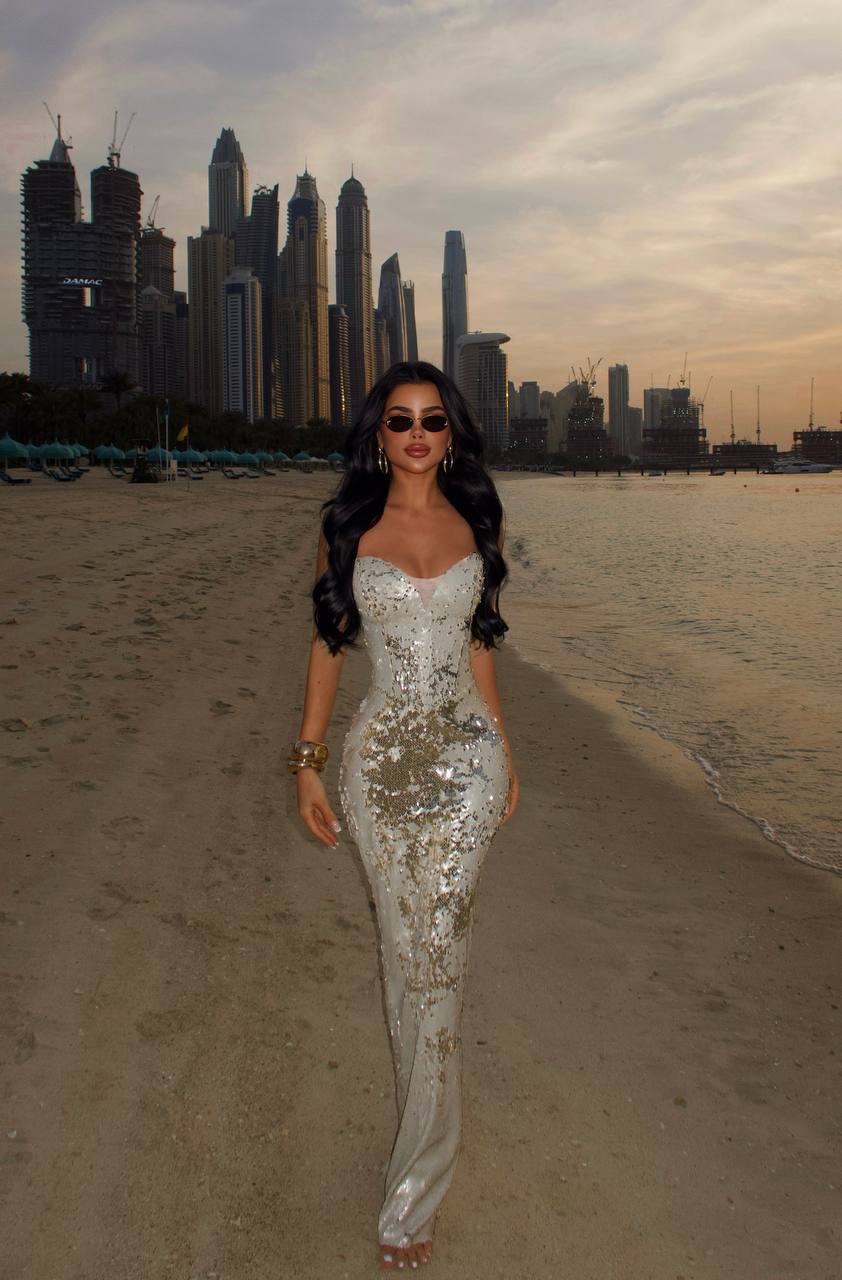 Sequin Maxi Dress