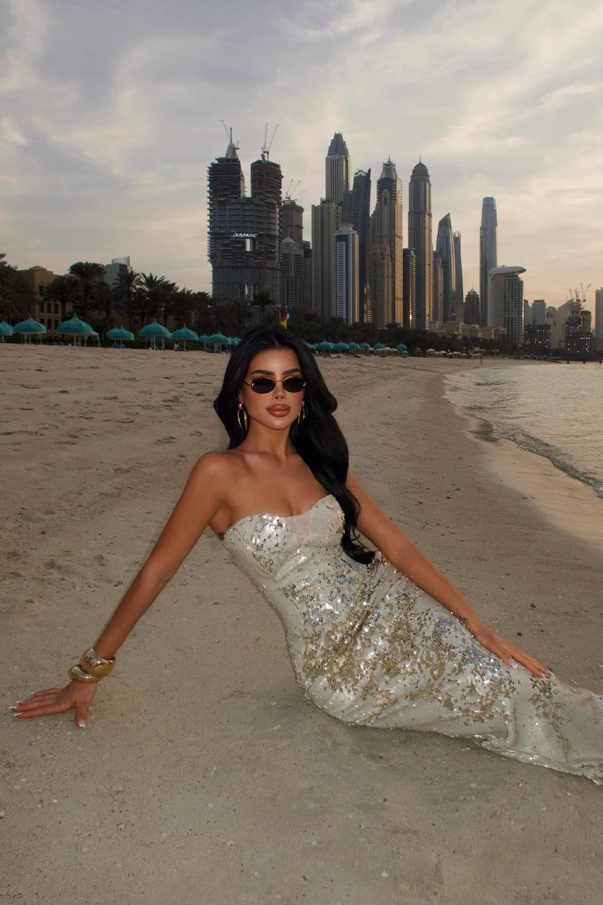 Sequin Maxi Dress