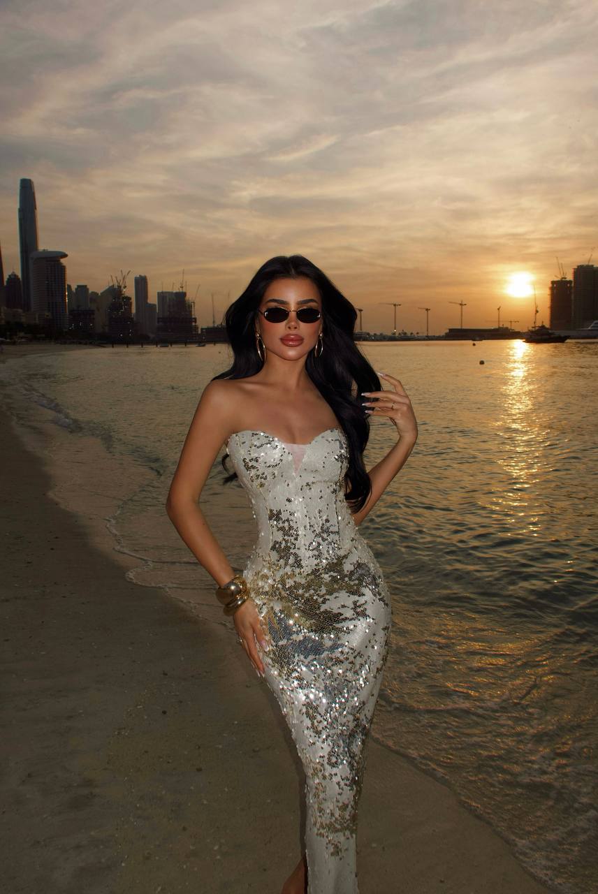 Sequin Maxi Dress
