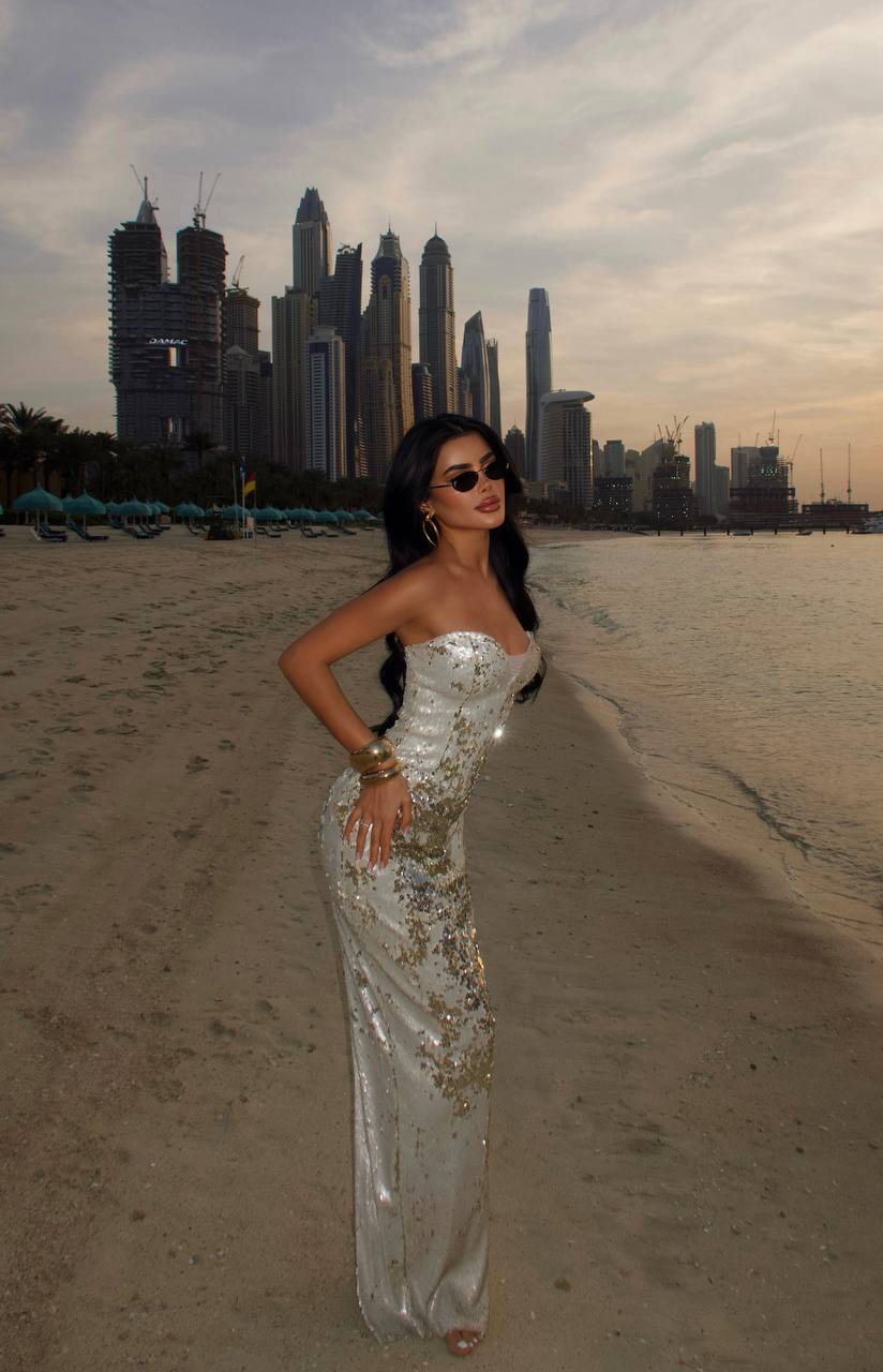 Sequin Maxi Dress