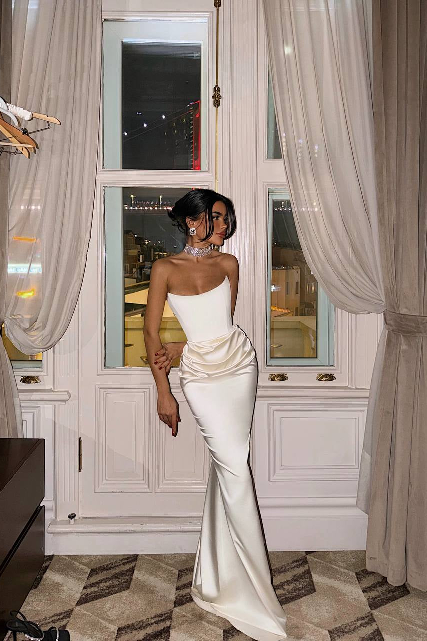 Maxi Satin Dress