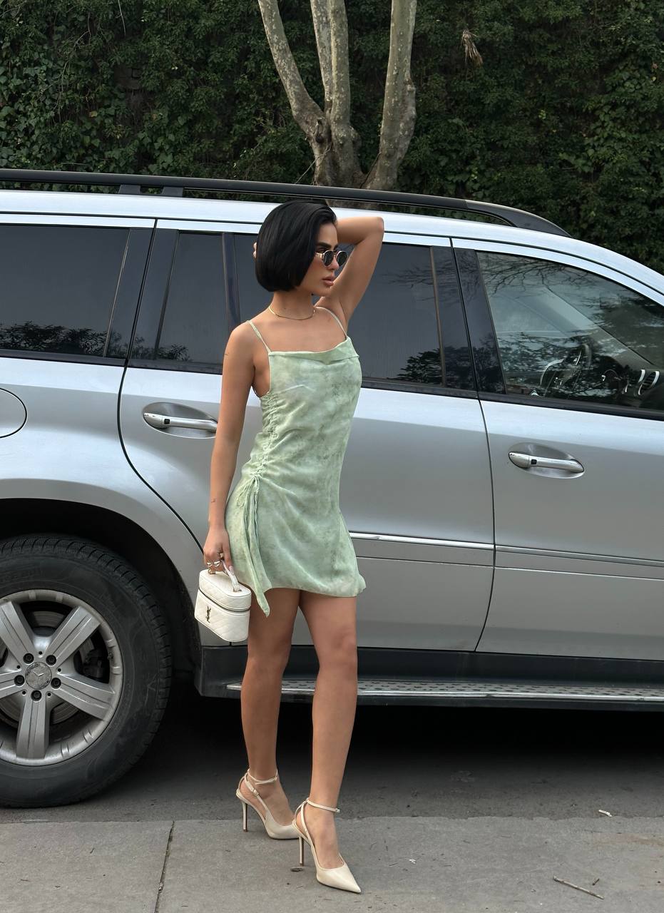 Ruched Mini dress