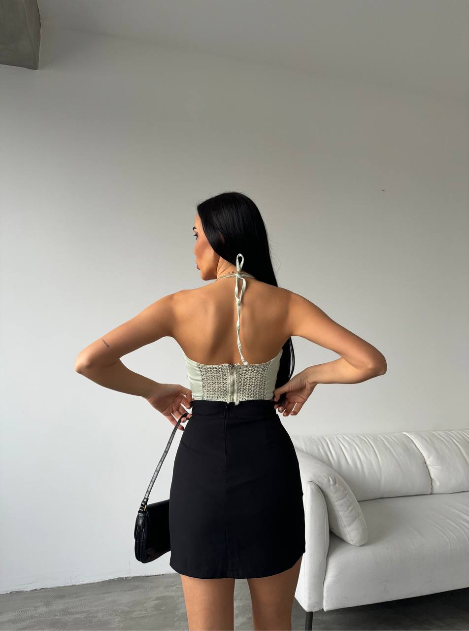 Twist Detail Crop Top