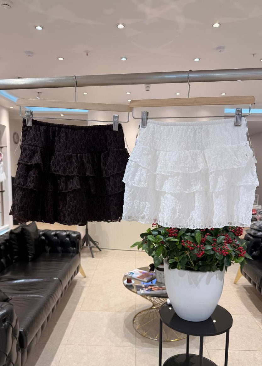 Lace Mini Skirt