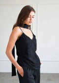 Satin Lace Top